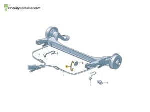 AUDI / VOLKSWAGEN 6R0609651 — AUDI / VOLKSWAGEN GENUINE BRACKET 6R0609651