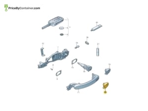 AUDI / VOLKSWAGEN 6R48391673FZ — AUDI / VOLKSWAGEN GENUINE HOUSING 6R48391673FZ