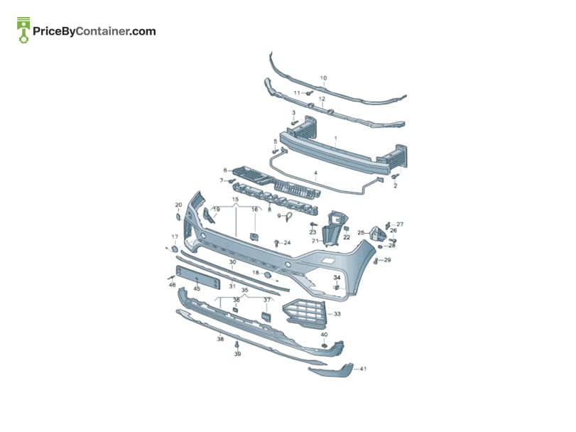 AUDI / VOLKSWAGEN 760807192 — AUDI / VOLKSWAGEN GENUINE PIECE 760807192