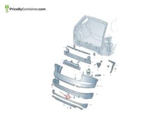 AUDI / VOLKSWAGEN 760807450A2ZZ — AUDI / VOLKSWAGEN GENUINE COVER 760807450A2ZZ