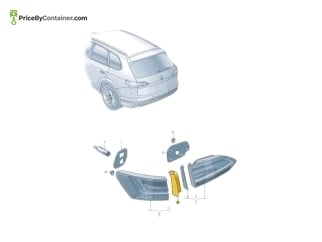 AUDI / VOLKSWAGEN 760945311 — AUDI / VOLKSWAGEN GENUINE TRIM 760945311