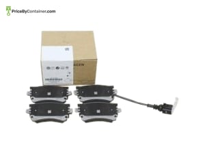 AUDI / VOLKSWAGEN 7E0698451D — AUDI / VOLKSWAGEN GENUINE REAR BRAKE PAD 7E0698451D