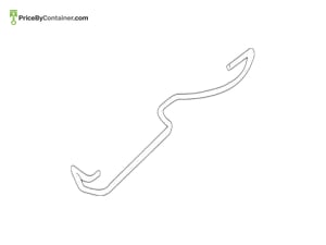 AUDI / VOLKSWAGEN 7L0616703 — AUDI / VOLKSWAGEN GENUINE PIPE 7L0616703