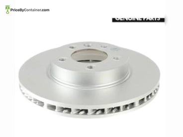 AUDI / VOLKSWAGEN 7L6615301N — Volkswagen Genuine Original New Front Left Brake Disc 7L6615301N Replace : 7L6615301D The Front Left Brake Disc is a critical part of the vehicle’s braking system, providing a friction surface for the brake pads to clamp onto during braking, resulting in the vehicle’s deceleration. Function: This brake disc rotates along with the wheel and, when the brake pedal is pressed, the brake pads clamp onto the disc’s surface, generating friction that slows down or stops the vehicle’s movement. Quality: As a Genuine Volkswagen part, the Front Left Brake Disc with part number 7L6615301N is manufactured to meet Volkswagen’s stringent quality standards. It is constructed using durable materials capable of withstanding high temperatures and friction generated during braking. Compatibility: Engineered specifically for certain Volkswagen vehicle models, this brake disc is designed to fit accurately onto the front left wheel hub assembly. Its precise dimensions and compatibility ensure proper installation and efficient braking performance. Purpose : The Front Left Brake Disc is integral in the vehicle’s braking system, working together with the brake pads to provide the necessary friction for controlled deceleration and stopping power. It contributes significantly to the vehicle’s safety by ensuring effective braking performance. In summary The Volkswaen Genuine Front Left Brake Disc with part number 7L6615301N is a vital component of the braking system in compatible Volkswagen vehicles. Its quality construction, precise fit, and role in providing reliable braking performance contribute to the safety and functionality of the vehicle’s braking system.