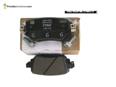 AUDI / VOLKSWAGEN 7N0698451A — Audi Volkswagen Genuine Brake Pad Set 7N0698451A / 7N0 698 451 A Item number 7N0698451A / 7N0 698 451 A, the Audi Volkswagen Genuine Brake Pad Set, is an essential item that has been painstakingly made to satisfy the high performance requirements set by both Volkswagen and Audi. This brake pad set, being an authentic component, guarantees maximum stopping efficiency, security, and longevity. The braking system is crafted with precision engineering and high-quality materials, adhering to the makers’ dedication to perfection. Use: The main purpose of the Genuine Brake Pad Set is to apply friction to the brake rotors, which slows down or stops the car by turning kinetic energy into heat. Brake pads in this set are engineered to be perfectly compatible with Audi and Volkswagen automobiles’ braking systems. They are essential in ensuring dependable and consistent braking performance in a range of driving scenarios. Caliber: The Brake Pad Set 7N0698451A is manufactured as an authentic part by Audi and Volkswagen and is subjected to rigorous quality control procedures. High-quality materials are used in the construction of the brake pads to guarantee their longevity, resistance to wear, and steady operation. This quality commitment supports the manufacturers’ commitment to safety and dependability and ensures compatibility with the vehicle’s standards. Ability: The 7N0698451A Genuine Brake Pad Set for Audi and Volkswagen is designed to work with a range of Audi and Volkswagen models. Because of its design, installation is simple and convenient for car technicians.
