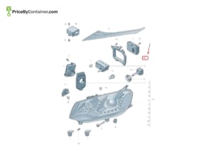 AUDI / VOLKSWAGEN 7P0941607A — AUDI / VOLKSWAGEN GENUINE CAP 7P0941607A