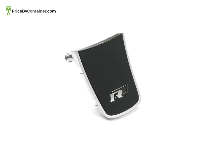 AUDI / VOLKSWAGEN 7P6419685AP0P — AUDI GENUINE STEERING WHEEL LOWER BADGE 7P6419685AP0P