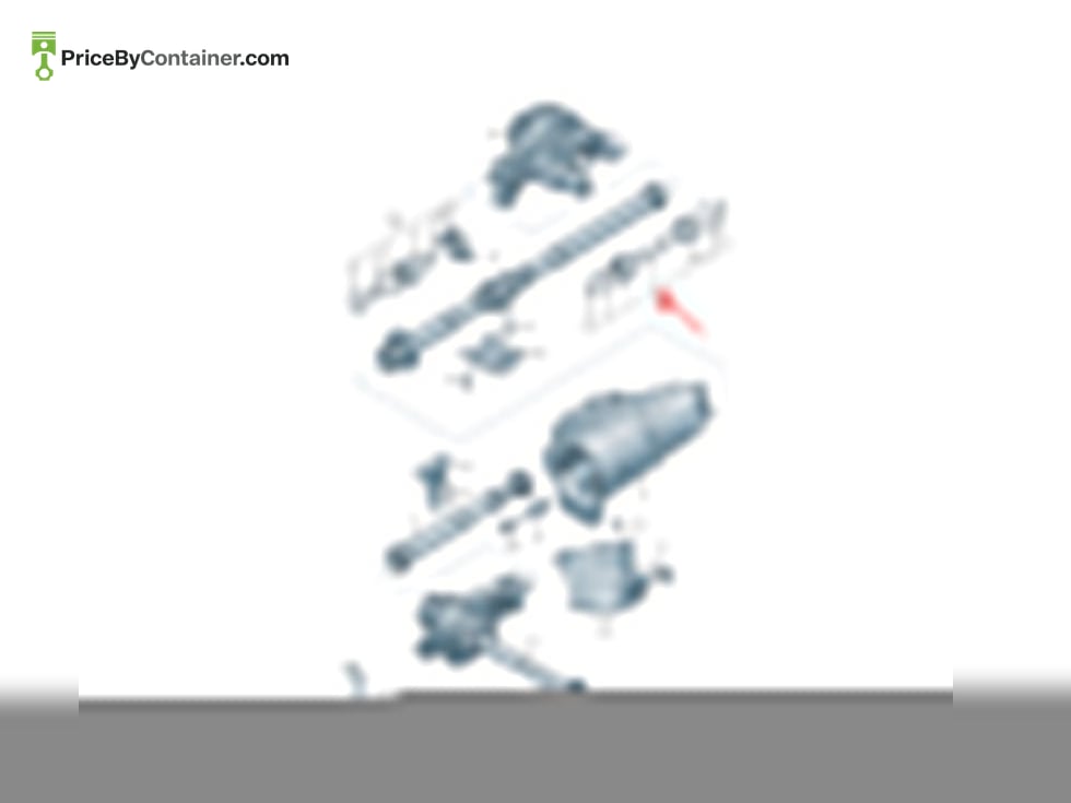 AUDI / VOLKSWAGEN 7P6598573A — AUDI GENUINE BOOT 7P6598573A