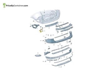 AUDI / VOLKSWAGEN 7P68070469B9 — AUDI / VOLKSWAGEN GENUINE BRACKET 7P68070469B9