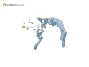 AUDI / VOLKSWAGEN 8A0971848G — AUDI / VOLKSWAGEN GENUINE CLIP 8A0971848G