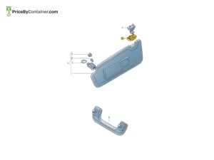 AUDI / VOLKSWAGEN 8E0857563AQE2 — AUDI / VOLKSWAGEN GENUINE CAP 8E0857563AQE2
