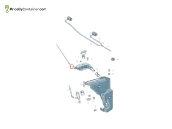 AUDI / VOLKSWAGEN 8R0955452B — AUDI / VOLKSWAGEN GENUINE NECK-WASHER TANK 8R0955452B