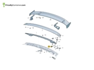 AUDI / VOLKSWAGEN 8S0827470B — AUDI / VOLKSWAGEN GENUINE MOUNTING SUPPORT 8S0827470B