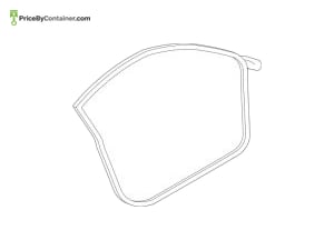 AUDI / VOLKSWAGEN 8S8831707B — AUDI / VOLKSWAGEN GENUINE OOR SEAL INNER 8S8831707B