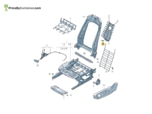 AUDI / VOLKSWAGEN 8S8898955 — AUDI / VOLKSWAGEN GENUINE SECURING P 8S8898955