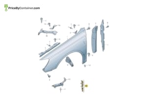 AUDI / VOLKSWAGEN 8V0098625A — AUDI / VOLKSWAGEN GENUINE MOUNT KIT 8V0098625A