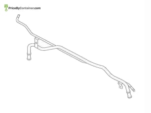 AUDI / VOLKSWAGEN 8V0121070C — AUDI / VOLKSWAGEN GENUINE PIPE 8V0121070C