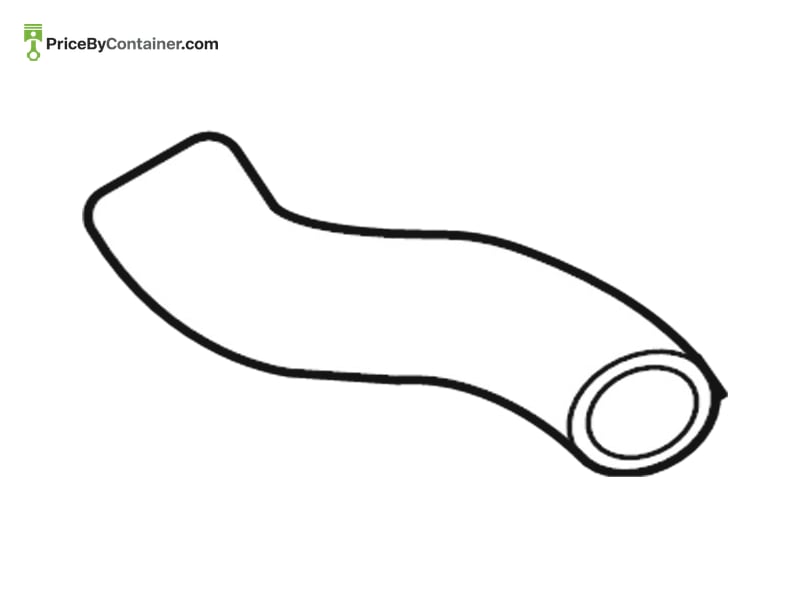 AUDI / VOLKSWAGEN 8V0145746B — AUDI / VOLKSWAGEN GENUINE FRONT RH COOLER HOSE 8V0145746B