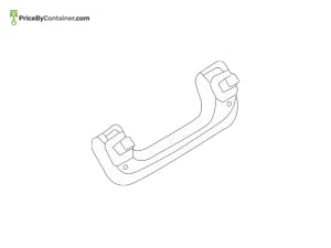 AUDI / VOLKSWAGEN 8V08576084PK — AUDI / VOLKSWAGEN GENUINE HANDLE 8V08576084PK