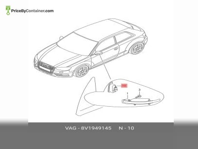 AUDI / VOLKSWAGEN 8V1949145 — AUDI / VOLKSWAGEN GENUINE SENSOR 8V1949145
