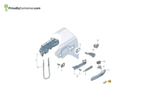 AUDI / VOLKSWAGEN 8W0837878 — AUDI / VOLKSWAGEN GENUINE COVER 8W0837878