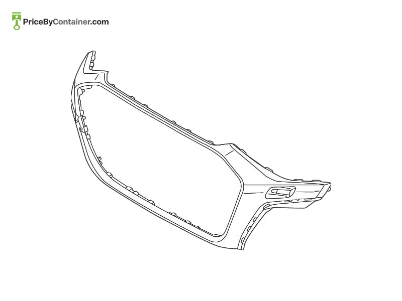 AUDI / VOLKSWAGEN 8Y0807725Y9B — AUDI / VOLKSWAGEN GENUINE TRIM 8Y0807725Y9B