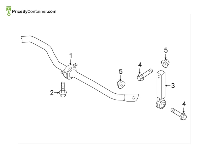 AUDI / VOLKSWAGEN 91228901 — AUDI / VOLKSWAGEN GENUINE BOLT 91228901