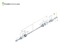 AUDI / VOLKSWAGEN 971407635 — AUDI / VOLKSWAGEN GENUINE CIRCLIP 971407635