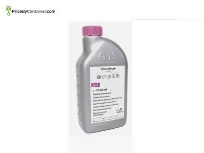 AUDI / VOLKSWAGEN G013A8JM1 — Audi Volkswagen Genuine G13 Coolant G013A8JM1 The Audi Volkswagen Genuine G13 Coolant, identified by the part number G013A8JM1, is an approved engine coolant specifically formulated for use in Audi and Volkswagen vehicles. Features: Compatibility : The G13 Coolant is engineered to meet the specific requirements of Audi and Volkswagen vehicles that require this type of coolant. It’s formulated to be compatible with the materials used in the cooling system of these vehicles. Antifreeze Properties : This coolant provides excellent protection against freezing in cold temperatures, preventing the coolant from solidifying and causing damage to the engine and cooling system components. Corrosion Protection : It contains corrosion inhibitors that help safeguard various metals and materials used in the engine’s cooling system, preventing rust and corrosion that could potentially damage components. Heat Transfer: The G13 Coolant aids in efficient heat transfer, effectively dissipating excess heat generated by the engine to maintain optimal operating temperatures. Longevity: This coolant is known for its extended service life, providing durable and long-lasting protection for the engine’s cooling system. Usage: It is recommended for use in Audi and Volkswagen vehicles that specify G13 coolant for their cooling systems. It’s essential to use the coolant specified by the manufacturer to maintain optimal performance and prevent potential damage to the engine and cooling components. In summary, the Audi Volkswagen Genuine G13 Coolant with part number G013A8JM1 is an approved coolant designed to offer anti-freeze protection, corrosion prevention, efficient heat transfer, and compatibility with the cooling systems of specific Audi and Volkswagen vehicles. Regularly maintaining the correct coolant levels and following the manufacturer’s recommendations for coolant type can help ensure the longevity and proper functioning of the vehicle’s cooling system.