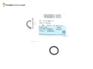 AUDI / VOLKSWAGEN N91056801 — Audi-Volkswagen Genuine Oil Sump Control Valve O-Ring Gasket N91056801