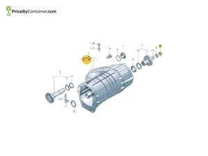 AUDI / VOLKSWAGEN WHT001971 — AUDI / VOLKSWAGEN GENUINE NUT WHT001971
