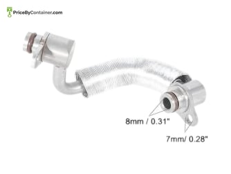 AUTOSTAR 11538663517 — AUTOSTAR COOLANT PIPE RETURN LINE 11537588936 / 11538626655 BMW COOLING SYSTEM 11538663517