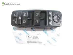 AUTOSTAR 1698206710 — AutoStar Electric Power Master Window Switch Front Right Black 1698206710 Description: Specifically made for the front right side of the car, the AutoStar Electric Power Master Switch Front Right Black 1698206710 is a part used in automotive window systems. Since it is a master window switch, you can operate every window in the car from one place. Functionality: The driver has control over the operation of every window in the car thanks to the master window switch. Every window usually has a button or switch, and there’s usually a lockout button to keep passengers from controlling the windows themselves. Quality: The AutoStar Electric Power Master Window Switch Front Right Black 1698206710 is made in accordance with strict guidelines to guarantee dependability and longevity. It is constructed with high-quality materials that are meant to last regular use. Compatibility: The front right side of the car and particular car types are intended to work with this master window switch. It is crucial to confirm the switch’s compatibility with your car before buying and installing it. Installation: Generally, some basic automotive knowledge and skills are needed to install the AutoStar Electric Power Master Window Switch Front Right Black 1698206710. To guarantee correct fit and functionality, it is advised to adhere to the manufacturer’s instructions or hire a professional installer.