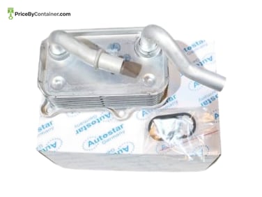 AUTOSTAR 17117534896 — Autostar Oil Cooler 17117534896 Components like the Autostar Oil Cooler 17117534896 are crucial for maximizing engine cooling and improving overall performance. This oil cooler, which has been engineered with precision and durability, efficiently maintains engine temperatures and provides excellent lubrication to extend engine life. Autostar New Oil Cooler 17117534896 Effective Cooling Performance: By effectively removing heat from engine oil and preserving ideal operating temperatures to avoid overheating, the Autostar Oil Cooler 17117534896 effectively prevents overheating. It facilitates adequate lubrication, lowers friction, and improves the smooth operation of engine components by efficiently cooling the oil, particularly under demanding operating conditions. Dependable Construction: The Oil Cooler 17117534896 is made using premium materials and is subjected to strict quality control procedures to ensure dependable and consistent performance. Its sturdy construction is meant to endure daily driving abuse and temperature changes, guaranteeing long-term robustness and operating dependability.It’s construction is designed to easily integrate with your vehicle. Enhanced Engine Performance: The Autostar Oil Cooler 17117534896 helps to increase engine performance by keeping the engine oil at the proper temperature. An engine’s operational life can be extended, wear and tear can be reduced, fuel efficiency can be improved, and overall driving enjoyment can be improved with proper lubrication and cooling.