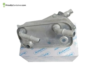 AUTOSTAR 17217551647 — AutoStar Heat Exchanger Automatic Transmission Oil Cooler 17217551647 Description: The purpose of this heat exchanger is to control the temperature of the transmission fluid by acting as an automated cooler for the oil. It is normally mounted in the cooling system of the car and aids in dissipating extra heat produced when the transmission is operating. A sequence of tubes or fins that help transmit heat from the transmission fluid to the surrounding air or coolant may make up the cooler. Working: The friction and fluid movement of the vehicle’s automatic transmission produce heat while it runs. The transmission fluid enters the heat exchanger’s channels and comes into touch with coolant or air as it moves through them. The transmission fluid is efficiently cooled and kept from overheating thanks to this contact, which makes it easier for heat to be transferred from the fluid to the surrounding medium. Quality: High-quality automotive components are produced by AutoStar, and this Heat Exchanger Automatic Transmission Oil Cooler is no exception. Its engineering meets or exceeds industry norms. It is made of sturdy materials and put through a rigorous testing process to guarantee dependability, longevity, and efficient cooling of the transmission fluid. Its durability and performance in a range of operating environments are attributed to high-quality manufacturing techniques. Capability: The AutoStar Heat Exchanger Automatic Transmission Oil Cooler 17217551647 can efficiently cool the transmission fluid to maintain ideal operating temperatures. It is made to match a certain vehicle model. Because of the way it is made and designed, it can endure regular driving abuse and continue to perform well over time.