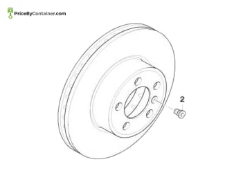 AUTOSTAR 34116750267 — AUTOSTAR BRAKE DISC BMW BRAKE PARTS 34116750267