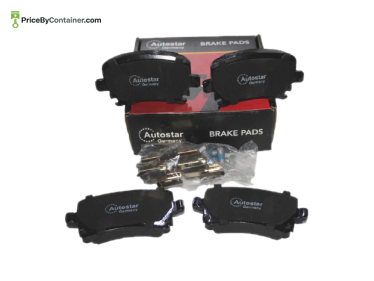 AUTOSTAR 4F0698451DCR — AUTOSTAR BRAKE PAD SET CERAMICS AUDI BRAKE PARTS 4F0698451DCR