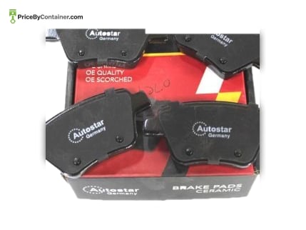 AUTOSTAR 5K0698451CR — AUTOSTAR NEW AUDI VOLKSWAGEN BRAKE PAD SET CERAMICS 5K0698451CR