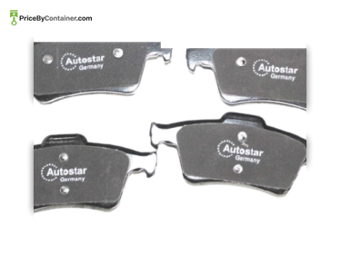 AUTOSTAR C2P26112CR — AUTOSTAR NEW JAGUAR / LAND ROVER BRAKE PAD CERAMICS C2P17595 C2P26112CR