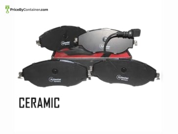 AUTOSTAR JZW698151AT — Autostar Front Brake Pad Set For Audi-Volkswagen JZW698151AT Ceramic