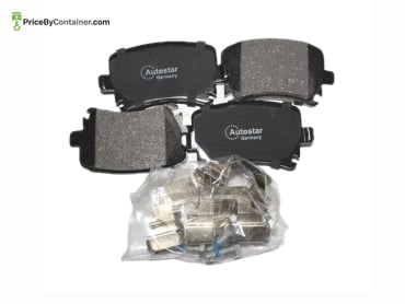 AUTOSTAR JZW698451DCR — AutoStar Rear Brake Pad Set For Audi-Volkswagen JZW698451D / 1K0698451G Ceramic