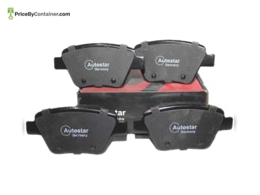 AUTOSTAR JZW698451Q — AutoStar Rear Brake Pad Set For Audi-Volkswagen JZW698451Q Ceramic