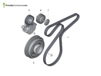 BMW 11237620547 — BMW GENUINE VIBRATION DAMPER 11237620547