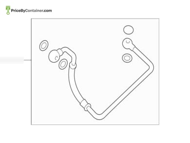 BMW 11427562141 — BMW GENUINE OIL PIPE 11427562141