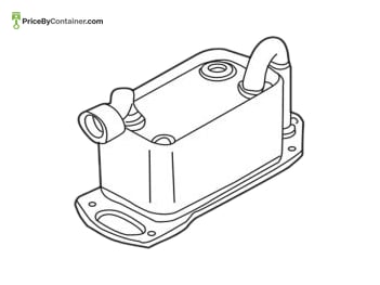 BMW 11441406695 — BMW GENUINE OIL COOLER 11441406695