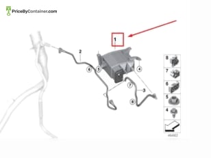 BMW 16137356541 — BMW GENUINE CHARCOAL FILTER 16137356541