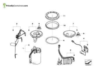 BMW 16146766163 — BMW Genuine Delivery Unit With In Tank Pump Right / 16146766163 Usability : The delivery unit with in-tank pump, which…