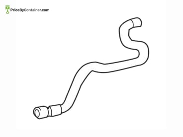 BMW 17127619704 — BMW GENUINE COOLANT HOSE 17127619704
