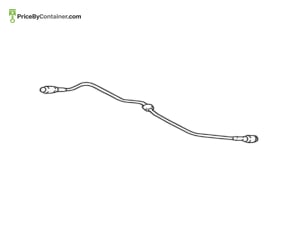BMW 17128602732 — BMW GENUINE COOLANT PIPE 17128602732