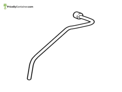 BMW 17128606015 — BMW GENUINE PIPE 17128606015